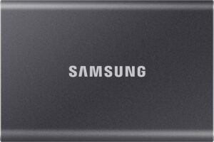 SSD накопичувач SAMSUNG USB Type-C 1TB T7 Titan Gray (MU-PC1T0T/WW)