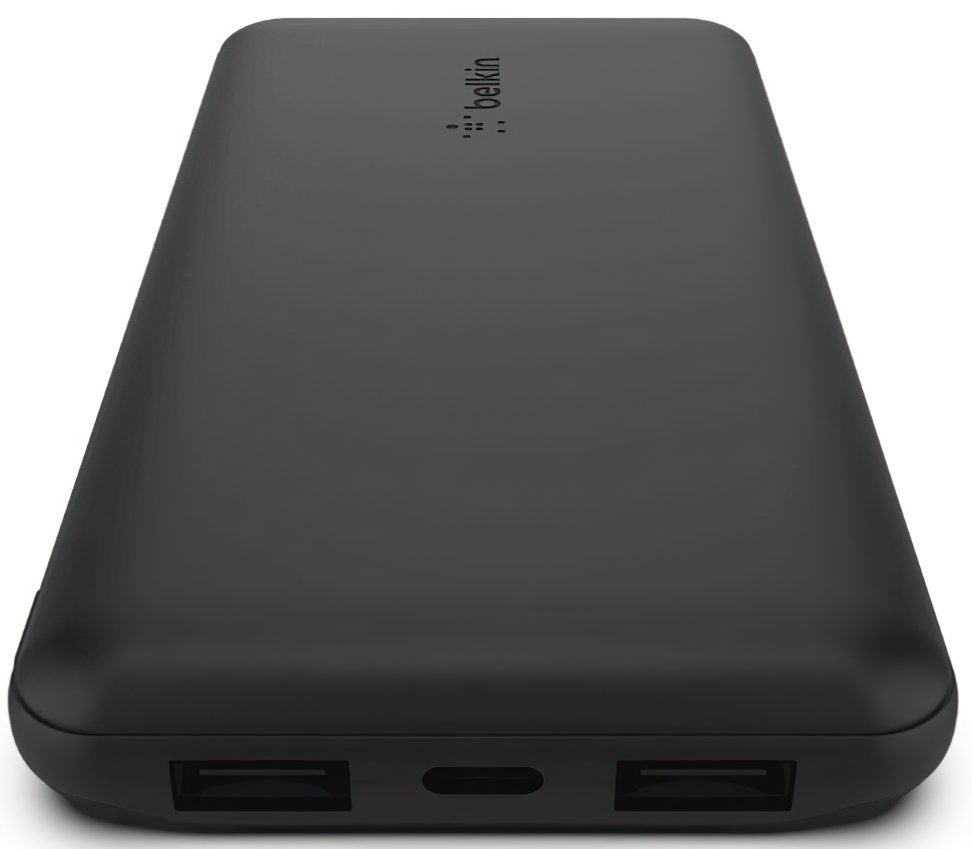 Портативний акумулятор Belkin 10000mAh, 15W Dual Black (BPB011BTBK)