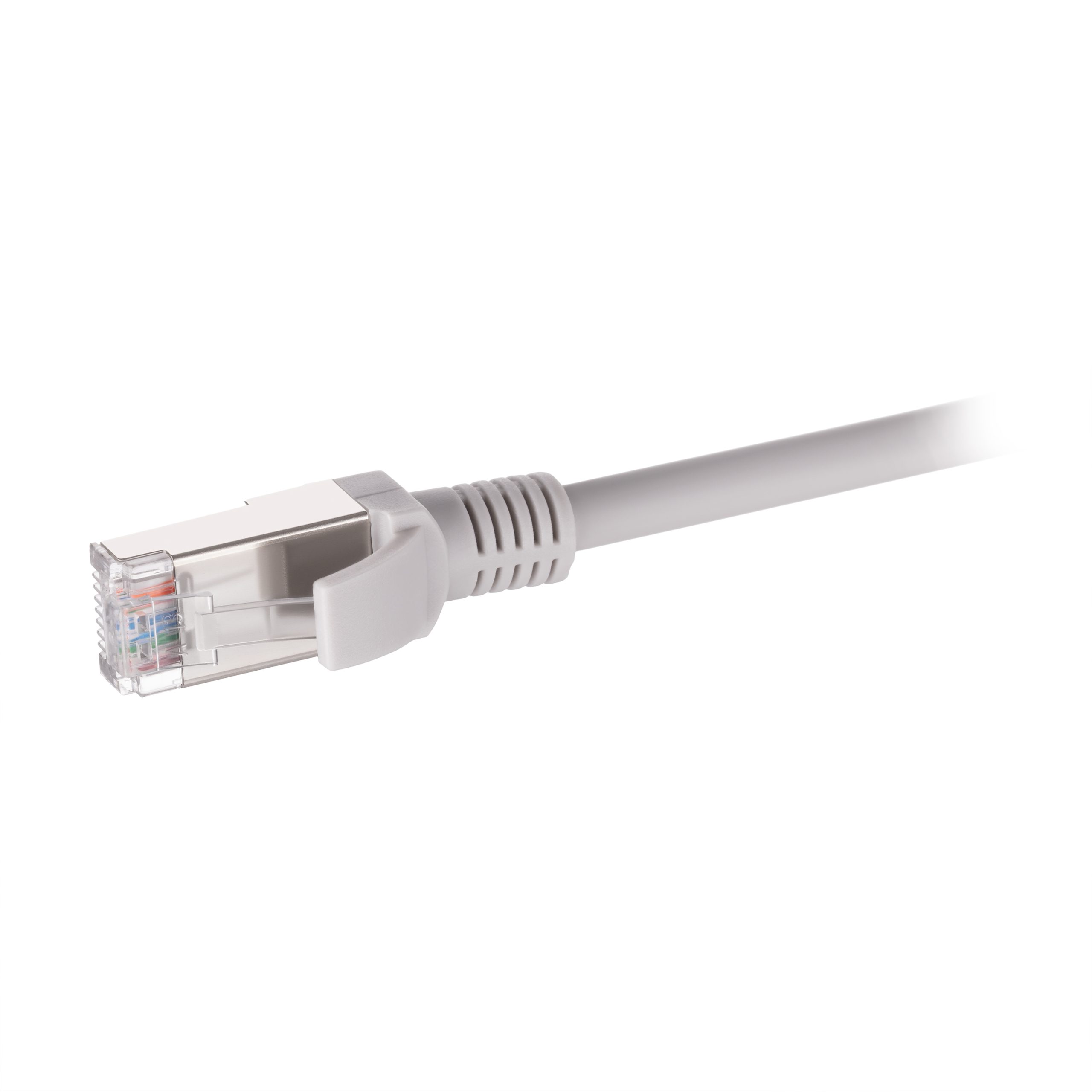 Патч-корд 2E САТ 5e, FTP, 1м, 26AWG, RJ45, 7/0.16, Cu, LSZH, Grey (2E-PC5ECU-FTP1LSZH-GRY)