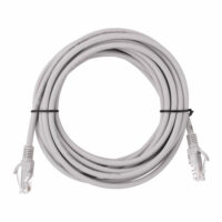 Патч-корд 2E САТ 5e, UTP, 3м, 26AWG, RJ45, 7/0.16, Cu, LSZH, Grey (2E-PC5ECU-3LSZH-GRY)