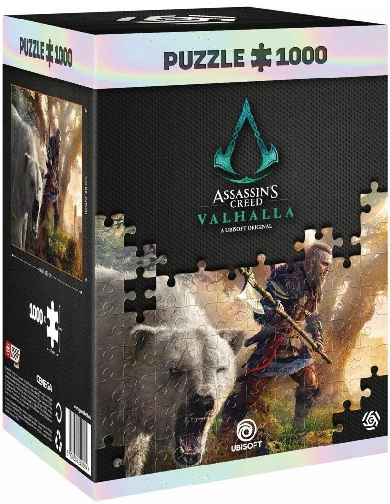 Пазл Assassins Creed Valhalla: Eivor & Polar Bear Puzzles 1000 ел.