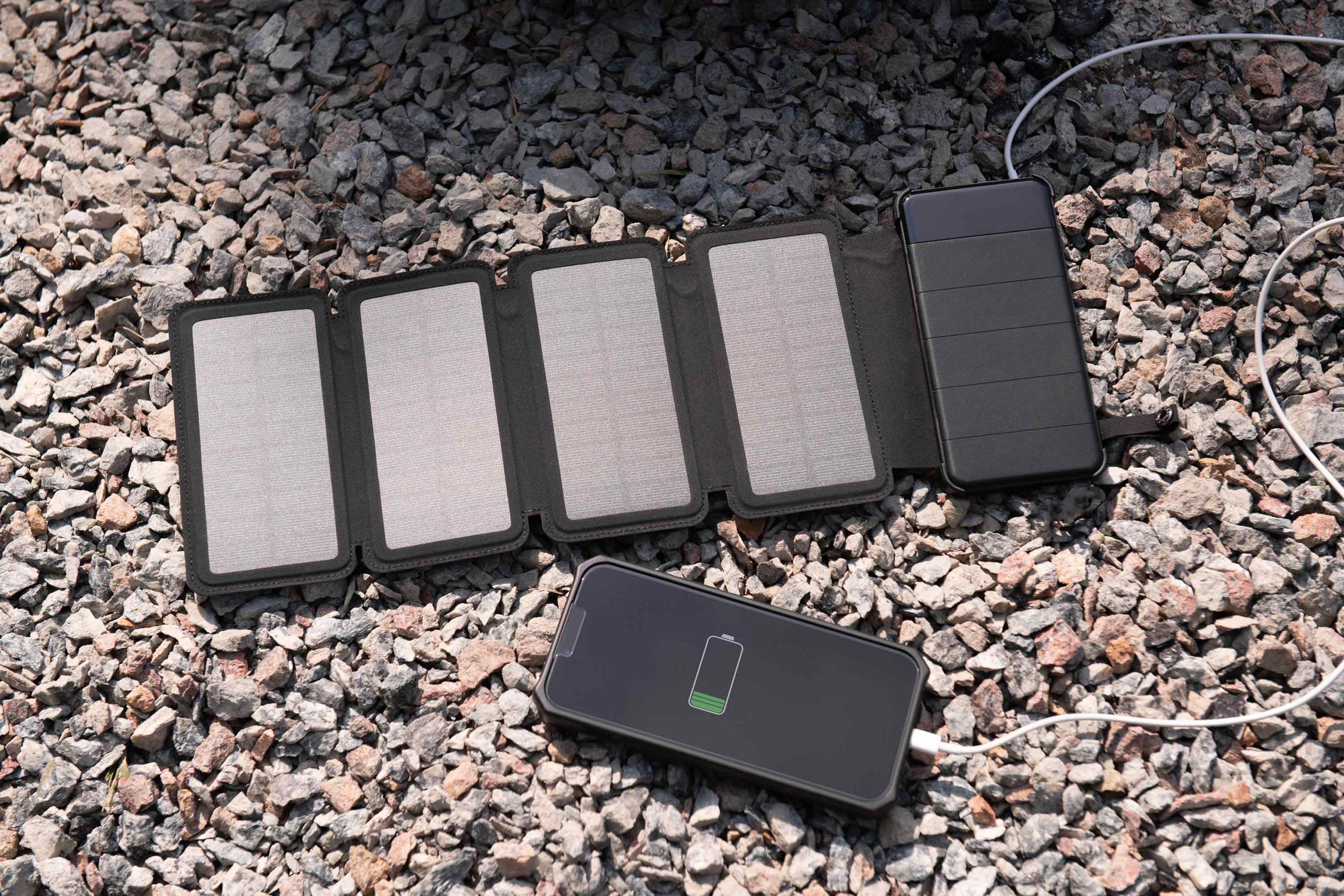 Портативний акумулятор 2E 8000mAh Solar Black (2E-PB814-BLACK)