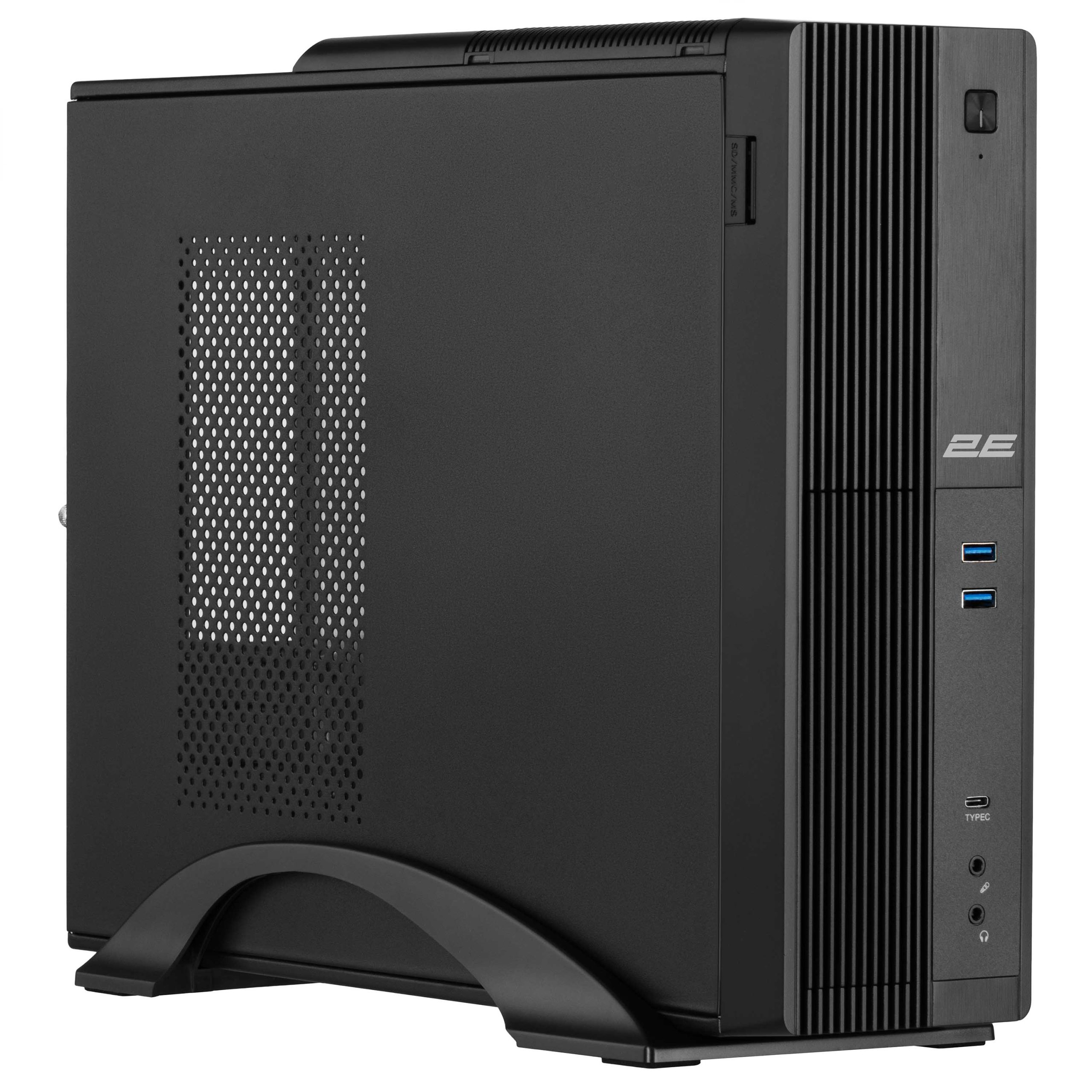 Корпус 2E (S616-400) БП 2E 400W-SFX, Micro ATX, ITX, 2xUSB3.0, TYPE-C, 1x80мм, черный (2E-S616-400)