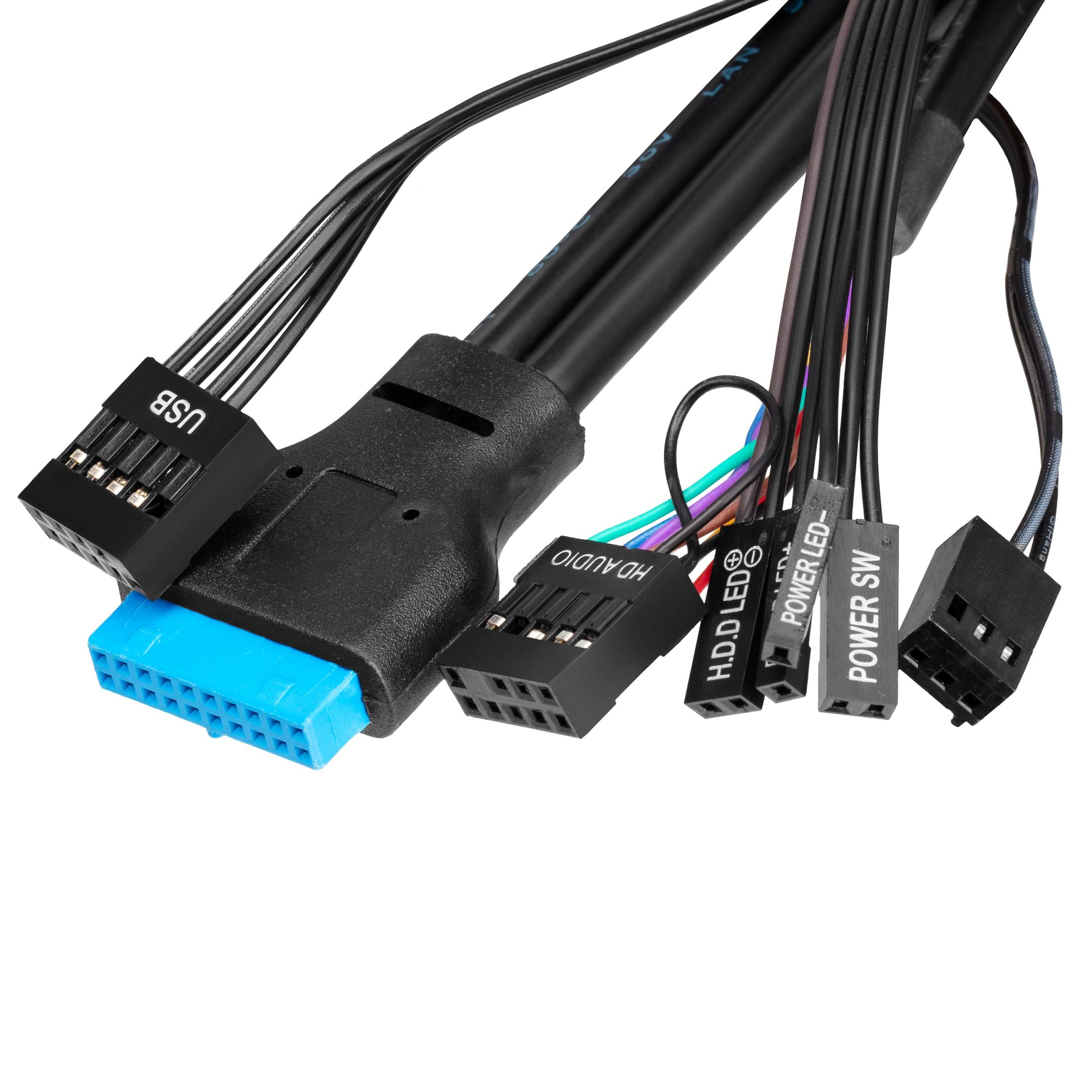 Корпус 2E (S616-400) БП 2E 400W-SFX, Micro ATX, ITX, 2xUSB3.0, TYPE-C, 1x80мм, чорний (2E-S616-400)