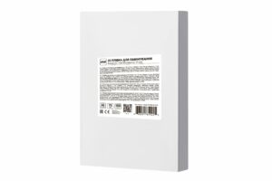 Плівка для ламінування A5 2E, глянсове покриття, 75 мкм, 100шт