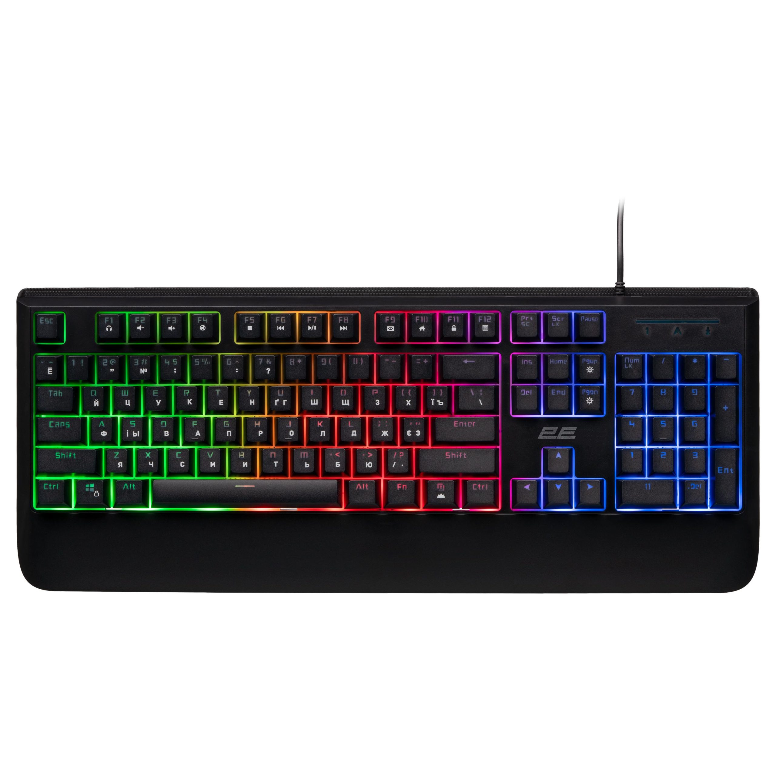 Клавиатура игровая 2E Gaming KG325 LED Black (2E-KG325UB)