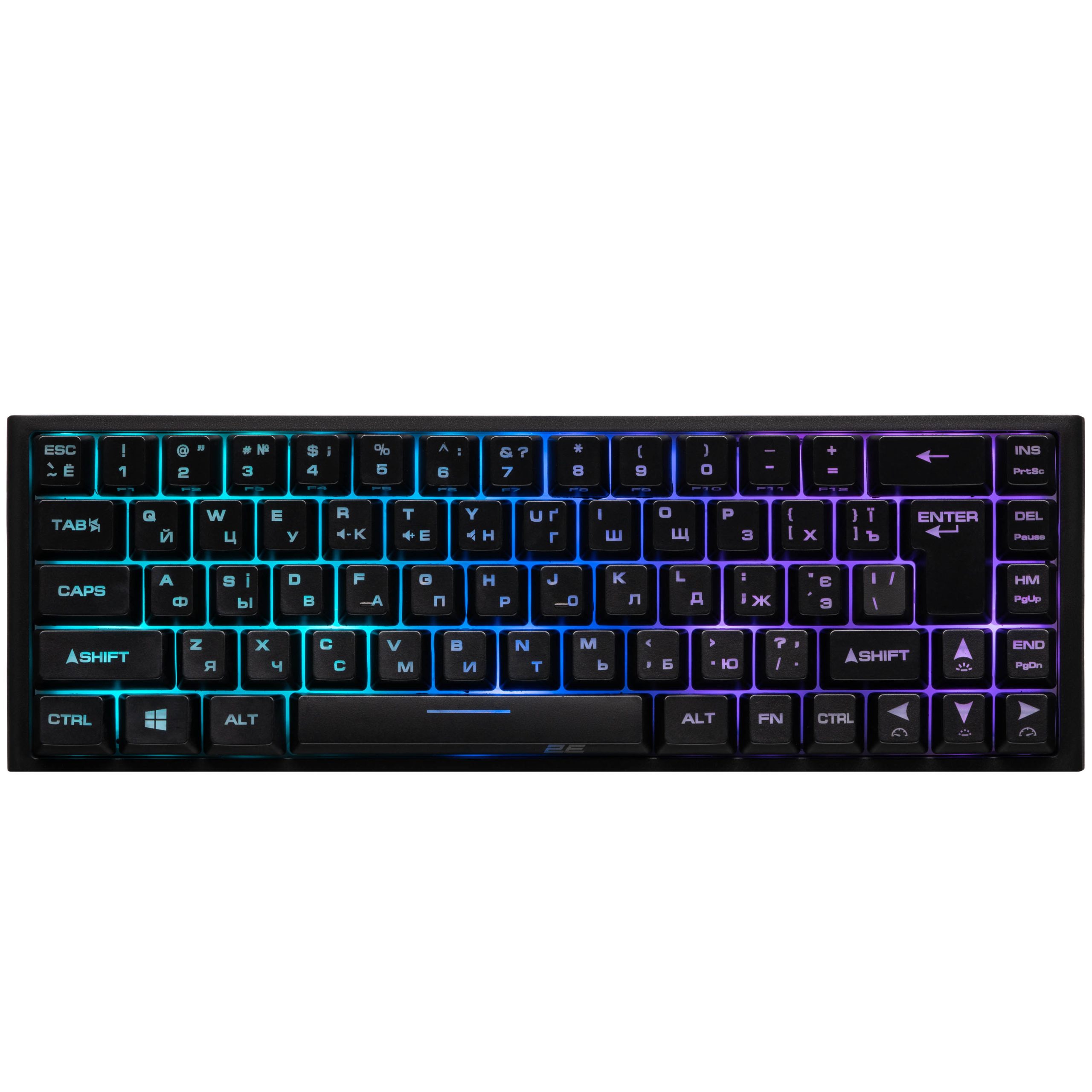 Клавіатура ігрова 2E Gaming KG350 RGB Black (2E-KG350UBK)