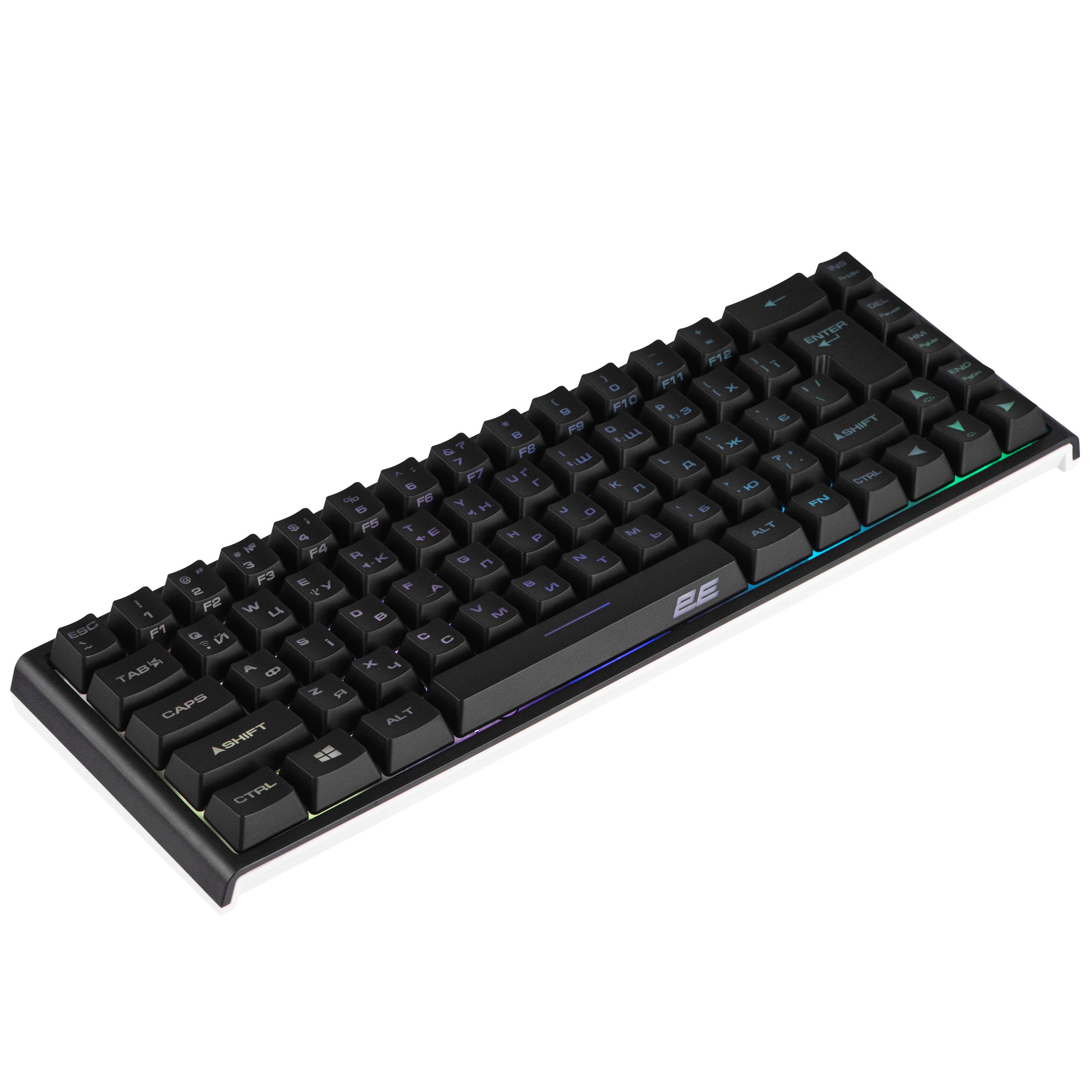 Клавиатура игровая 2E Gaming KG360 RGB WL Black (2E-KG360UBK)