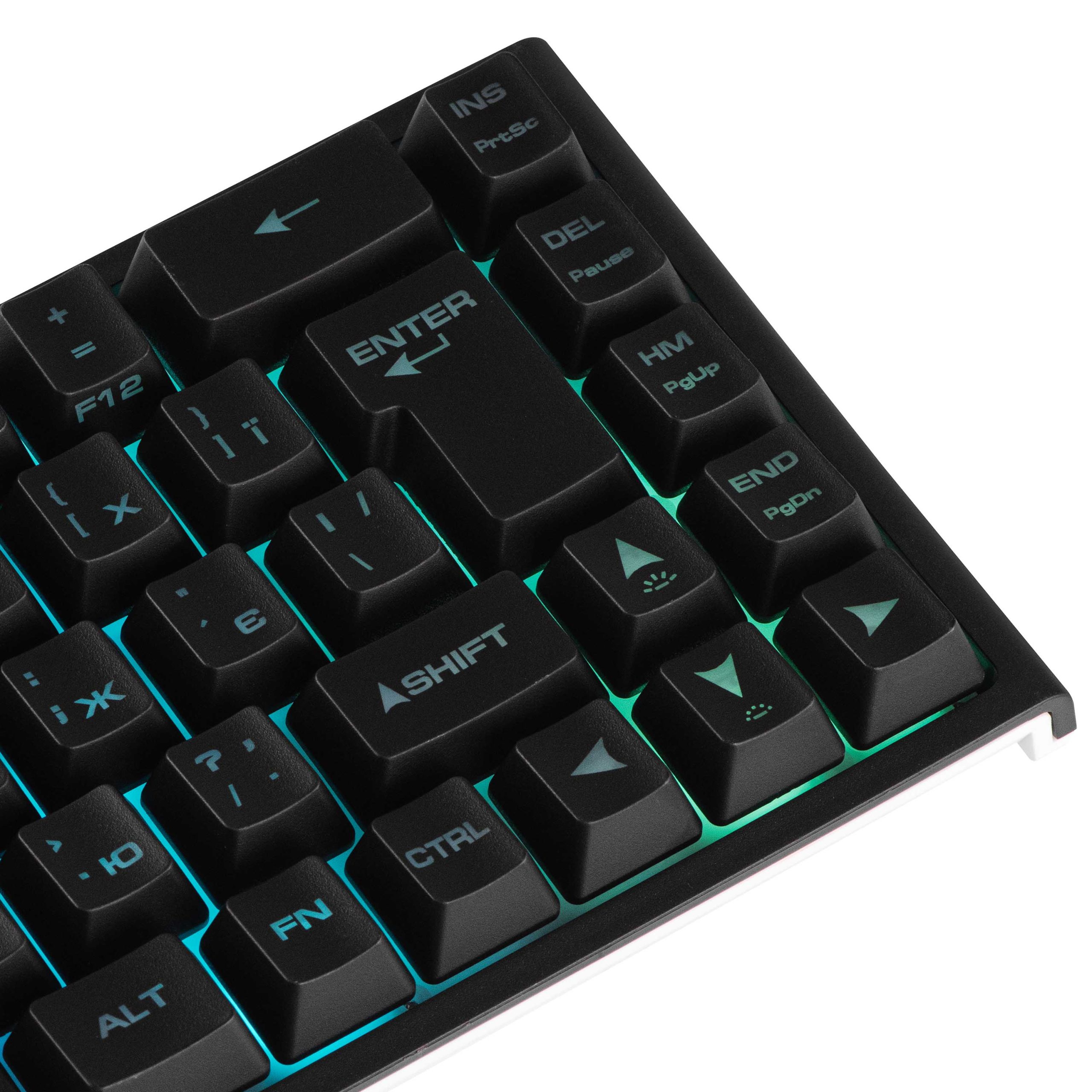 Клавіатура ігрова 2E Gaming KG360 RGB WL Black (2E-KG360UBK)