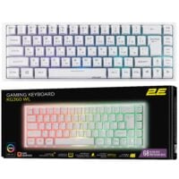 Клавіатура ігрова 2E Gaming KG360 RGB WL White (2E-KG360UWT)