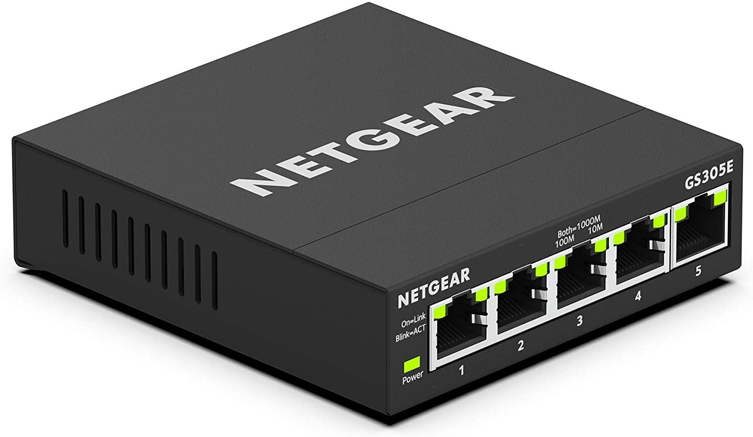 Комутатор NETGEAR GS305E 5xGE, керований L2