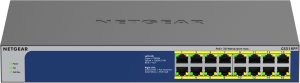 Комутатор NETGEAR GS516PP 16xGE PoE+(260W), некерований