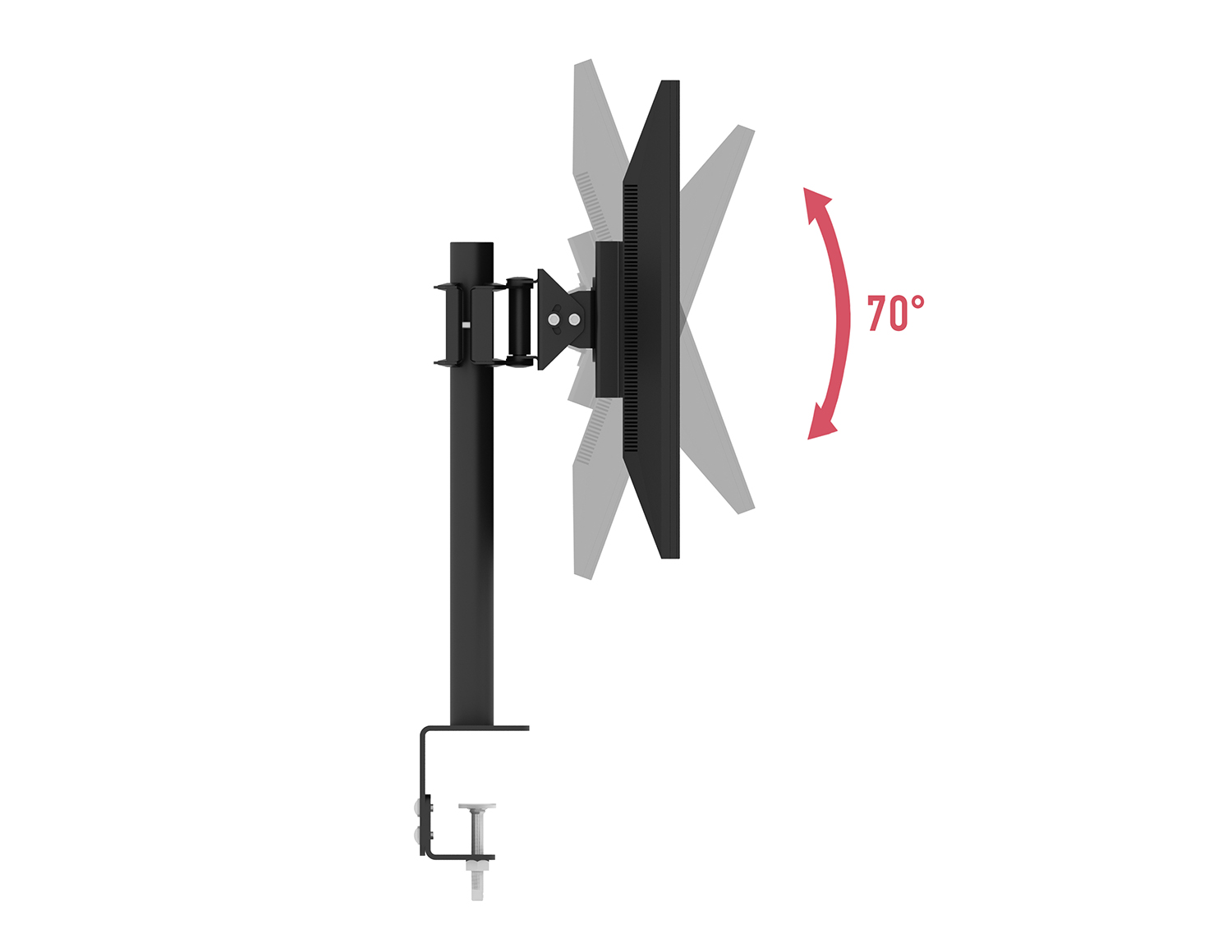 Крепление для монитора KSL DM11T для одного монитора 13-32" (DM11T)