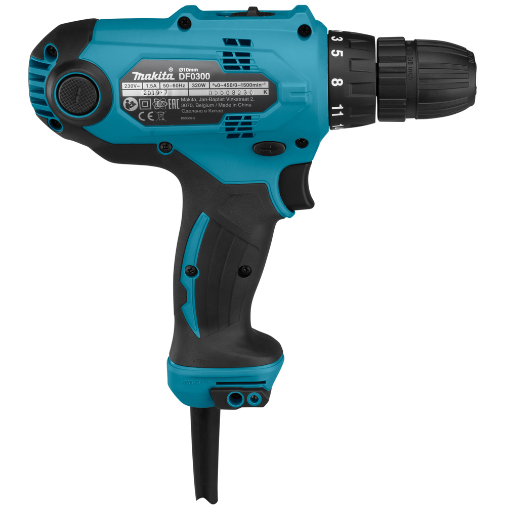 Шуруповерт Makita DF0300 сетевой