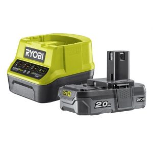 Набір акумулятора та зарядного пристрою Ryobi RC18120-120 ONE+, 18В, 2А•год, ЗП