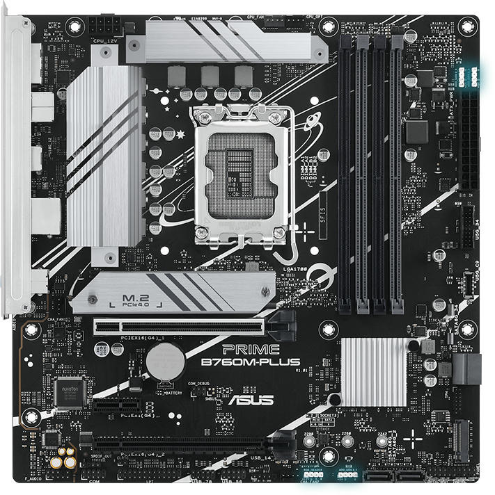 Материнська плата ASUS PRIME B760M-PLUS (90MB1GY0-M0EAY0)