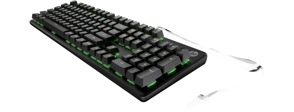 Ігрова клавіатура HP Pavilion Gaming 550 RGB 104key Red Hybrid USB Black (9LY71AA)