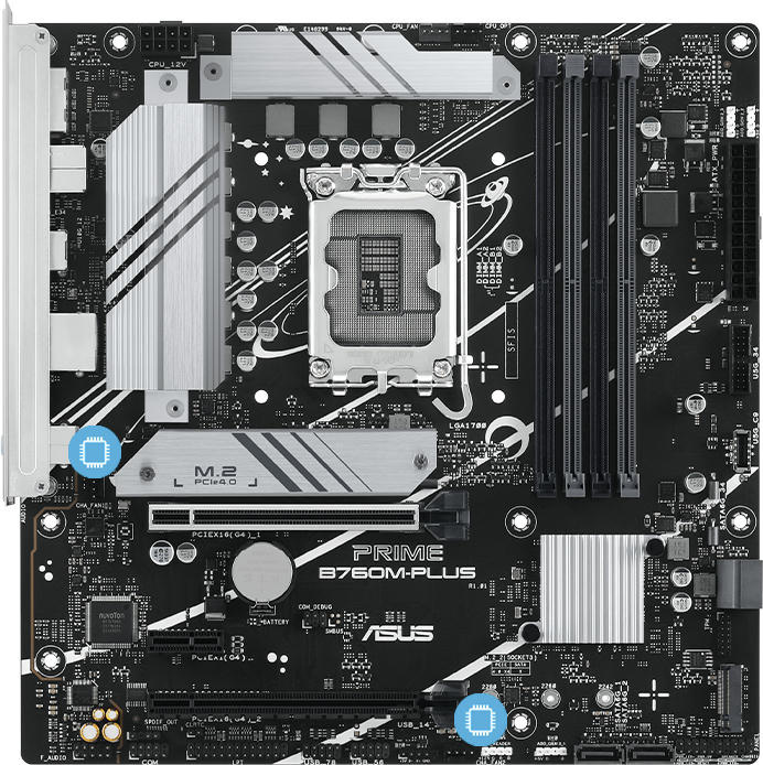 Материнська плата ASUS PRIME B760M-PLUS (90MB1GY0-M0EAY0)