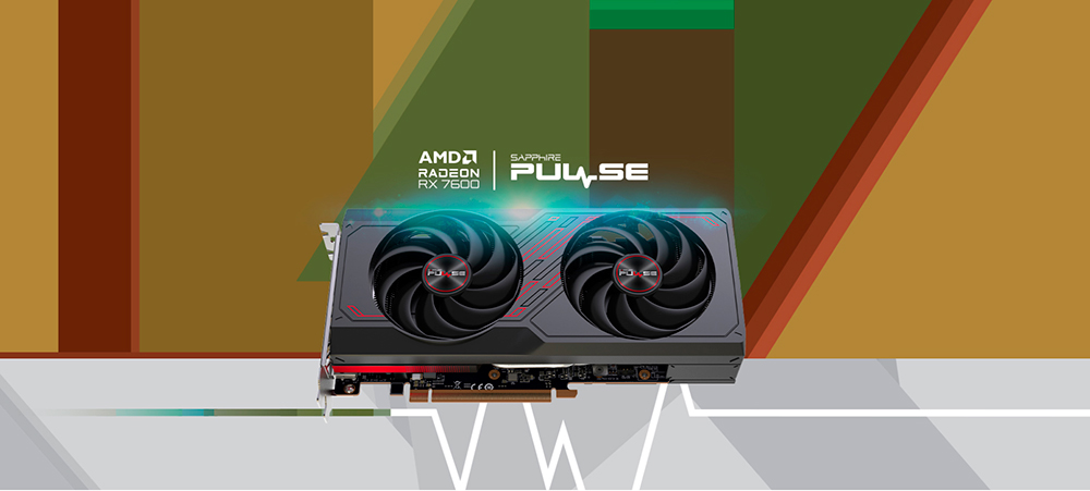 Відеокарта Sapphire Radeon RX 7600 8GB GDDR6 Pulse Gaming (11324-01-20G)