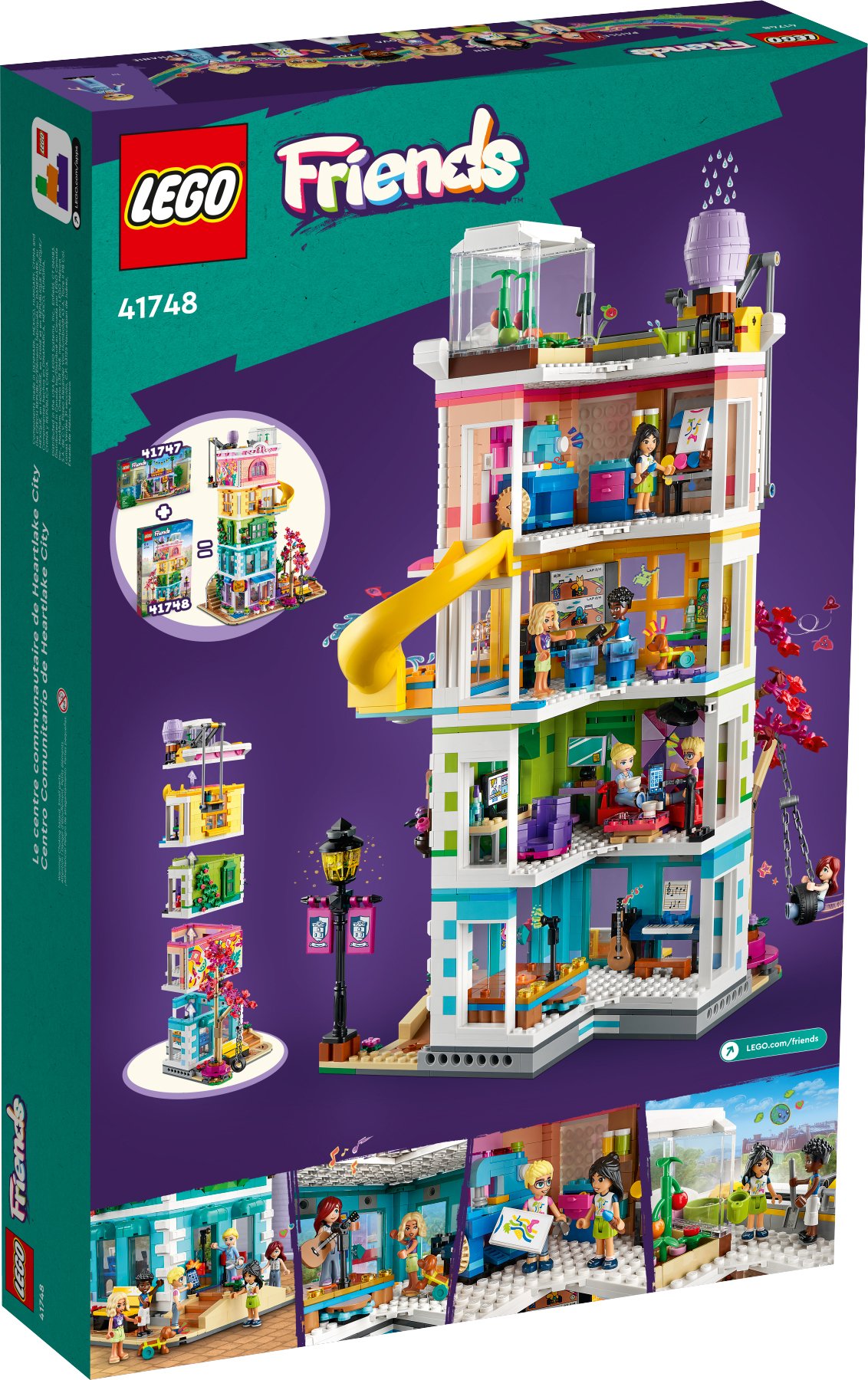 Конструктор LEGO Friends Хартлейк-Сіті. Громадський центр