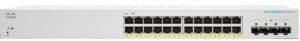 Комутатор Cisco CBS220 Smart 24-port GE, Full PoE, 4x1G SFP (CBS220-24FP-4G-EU)