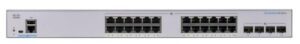 Комутатор Cisco CBS250 Smart 24-port GE, 4x1G SFP (CBS250-24T-4G-EU)