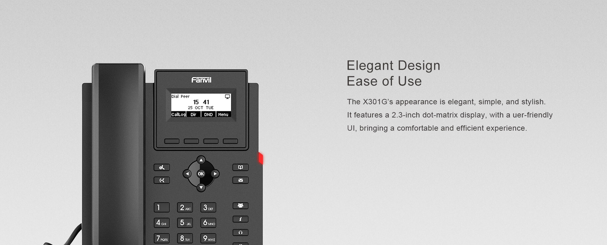 SIP-телефон Fanvil X301G Entry Level