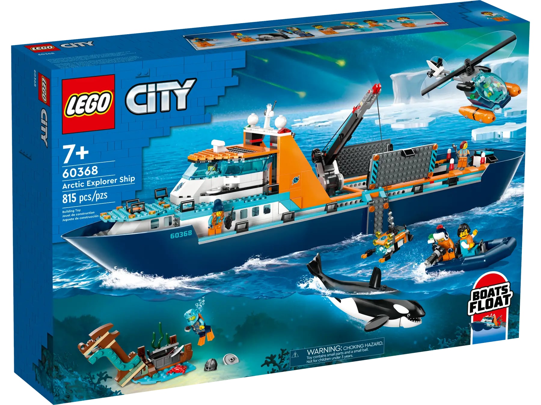 LEGO 60368 City Арктический исследовательский корабль