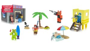 Ігровий набір Roblox Deluxe Playset Arsenal: Operation Beach Day W11, 6 фігурок та аксесуари