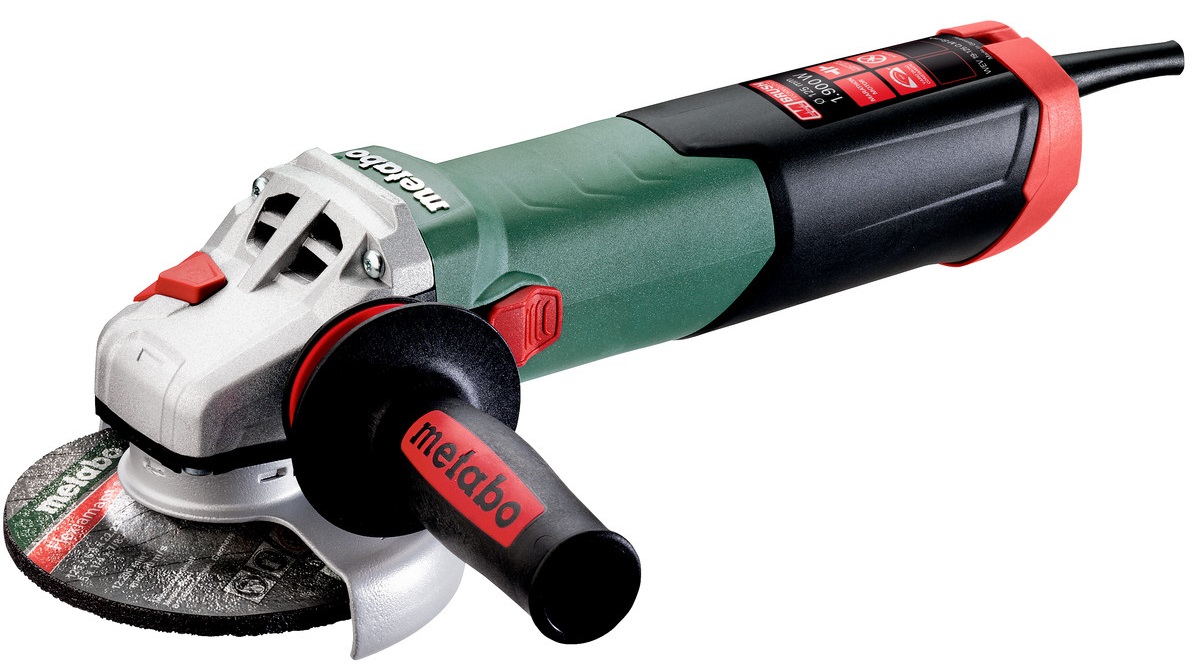 Шліфмашина кутова Metabo WEV 19-125 Q M-BRUSH, 125мм, 1900Вт, 2800-11000об•хв, М14, 2.5кг