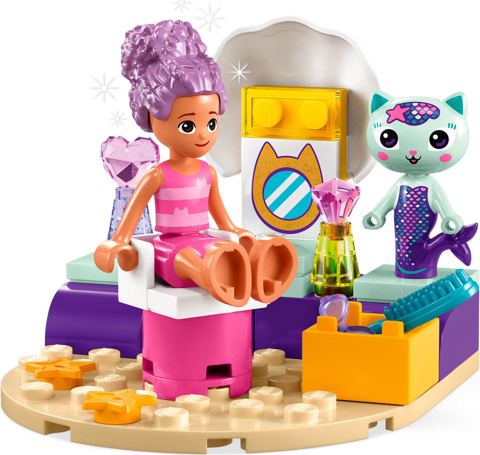 LEGO 10786 Gabby`s Dollhouse Корабель та спа Ґаббі та МерКет