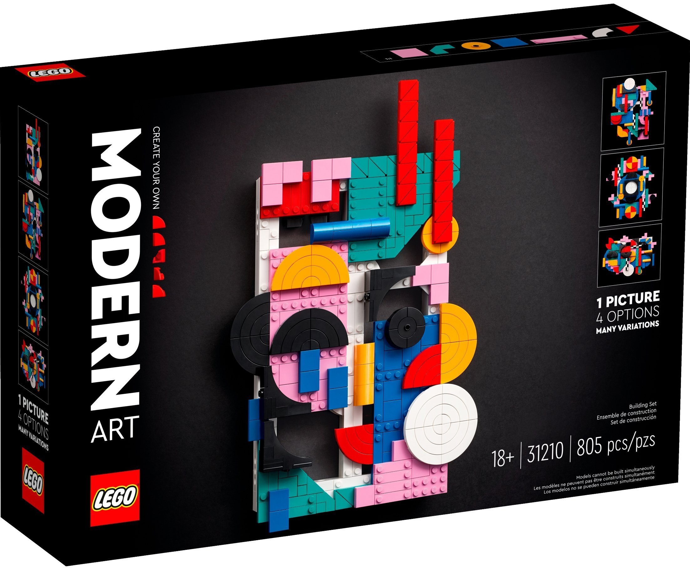 LEGO 31210 ART Сучасне мистецтво