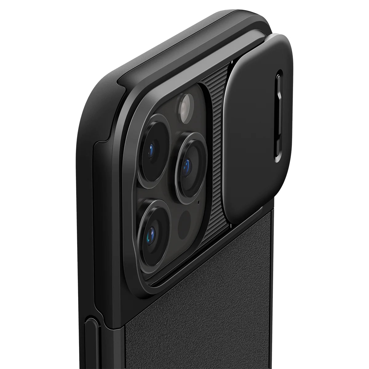 Чохол Spigen для Apple iPhone 15 Pro Max Optik Armor MagFit, Black (ACS06599)