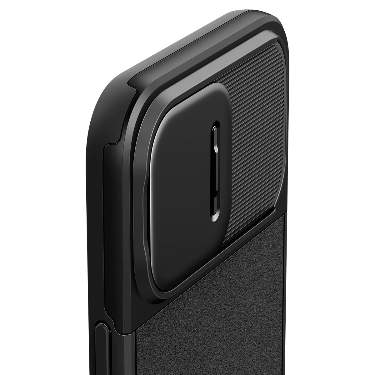 Чохол Spigen для Apple iPhone 15 Pro Max Optik Armor MagFit, Black (ACS06599)