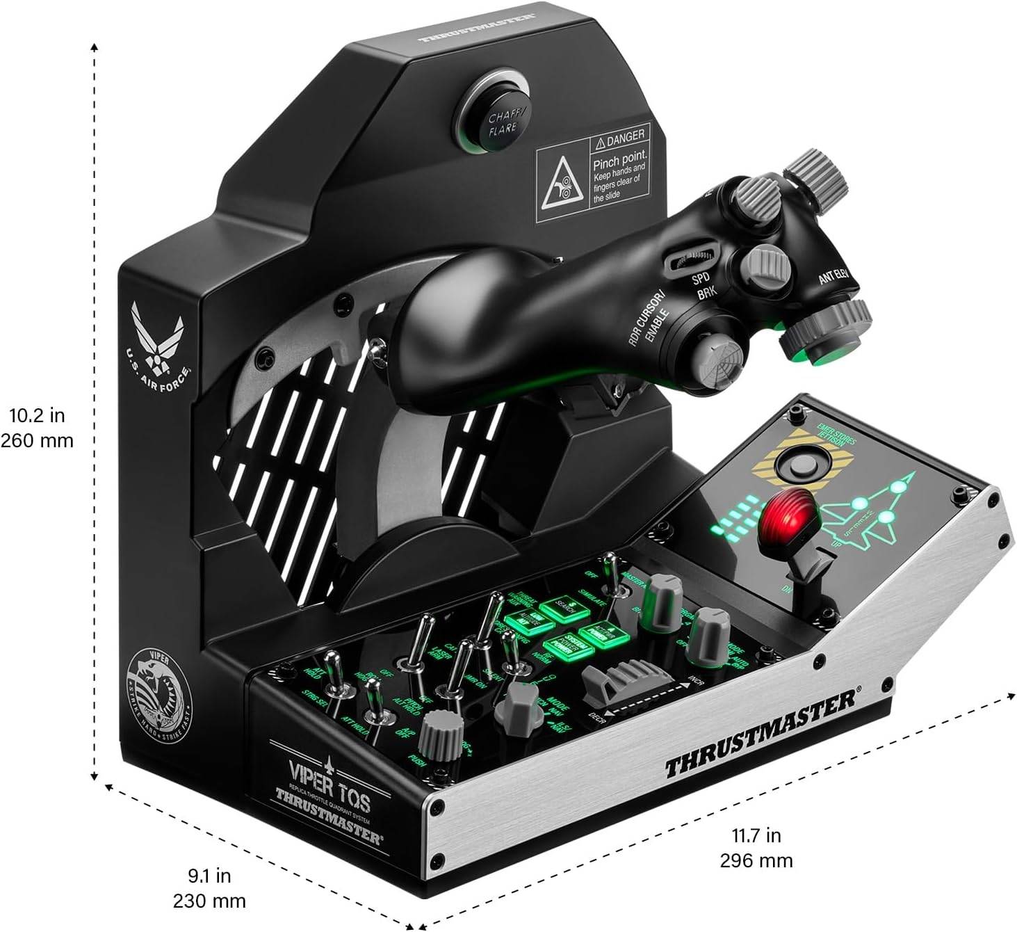 Важіль управління двигуном Thrustmaster Viper TQS Mission Pack, PC