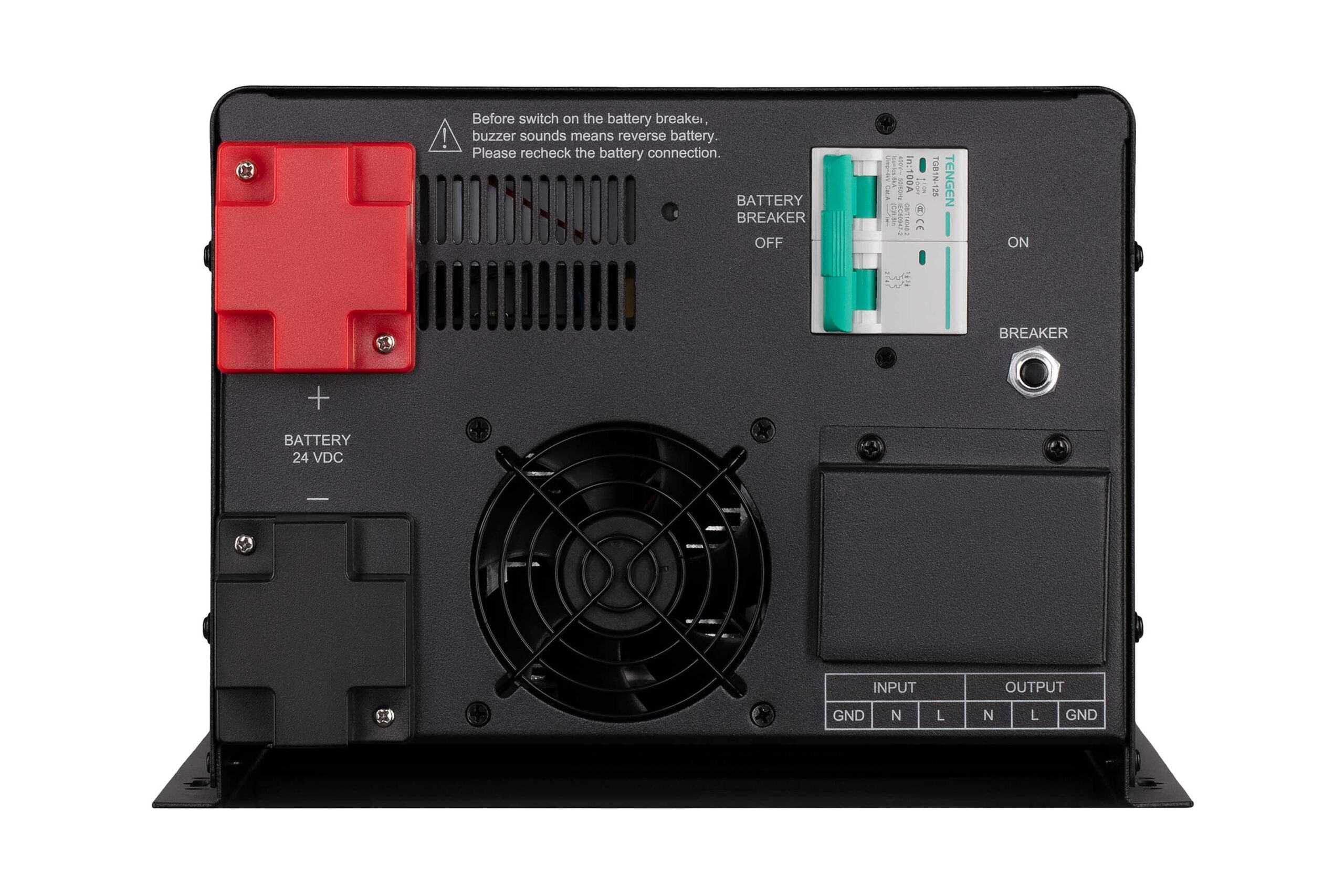 Інвертор 2E HI2500, 2500W, 24V – 230V, LCD, AVR (2E-HI2500)