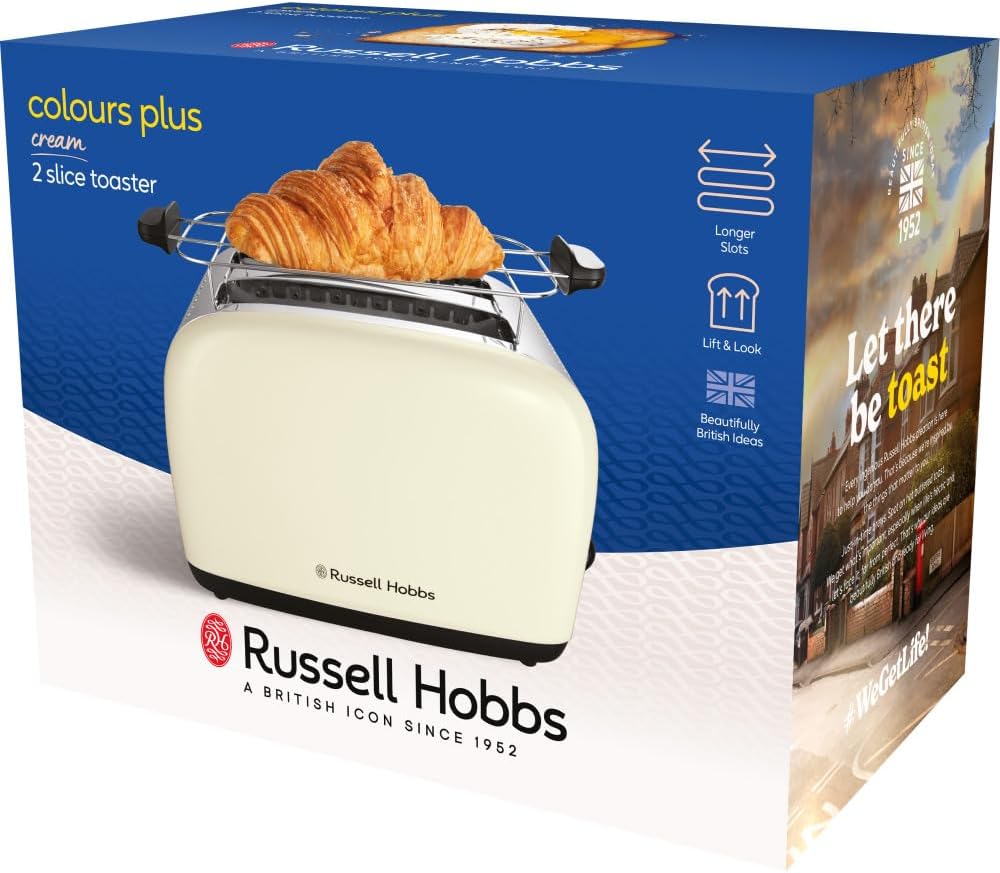 Тостер Russell Hobbs Colours Plus 26551-56 Beige