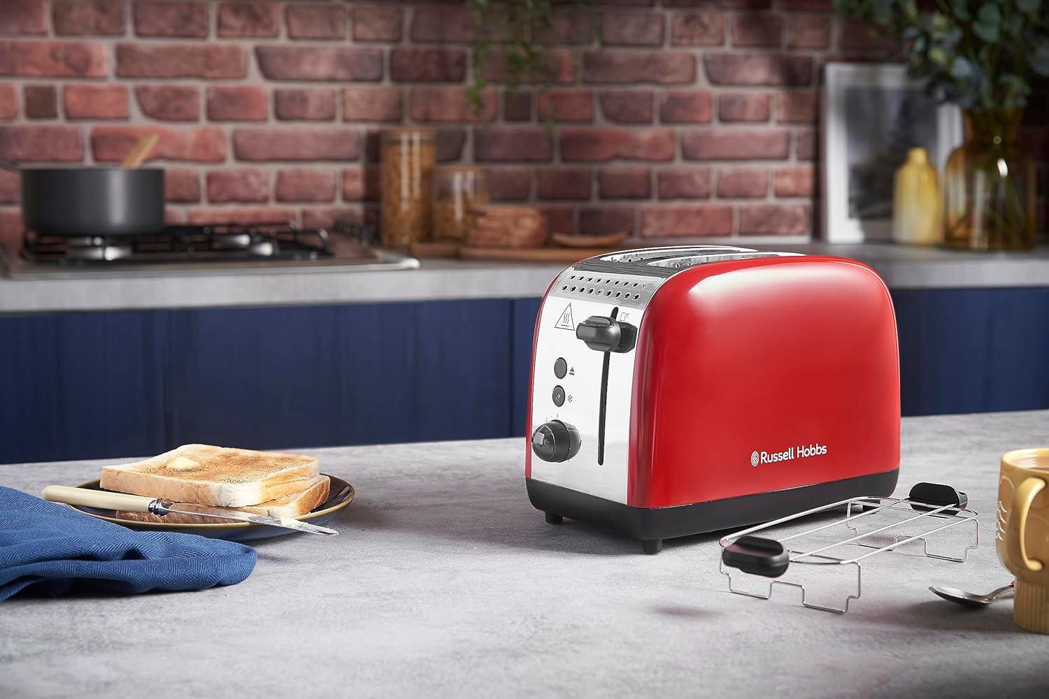 Тостер Russell Hobbs Colours Plus 26554-56 Red