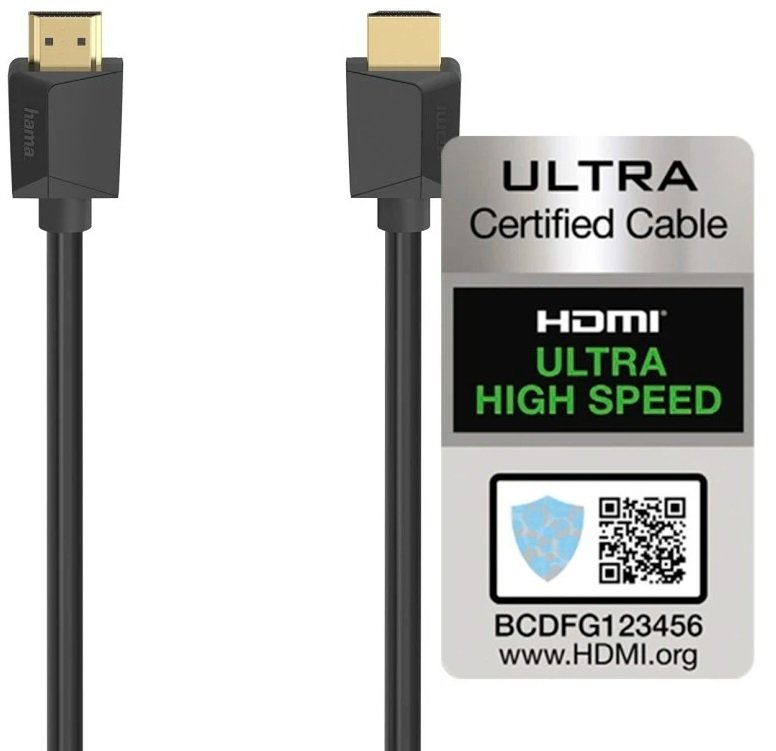 Кабель Hama HDMI – HDMI 8K, 2m, Black (00200700)