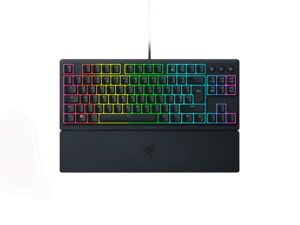 Ігрова клавіатура Razer Ornata V3 TKL RGB 84key Mecha-Membrane Switch USB-A UKR Black (RZ03-04881800-R371)