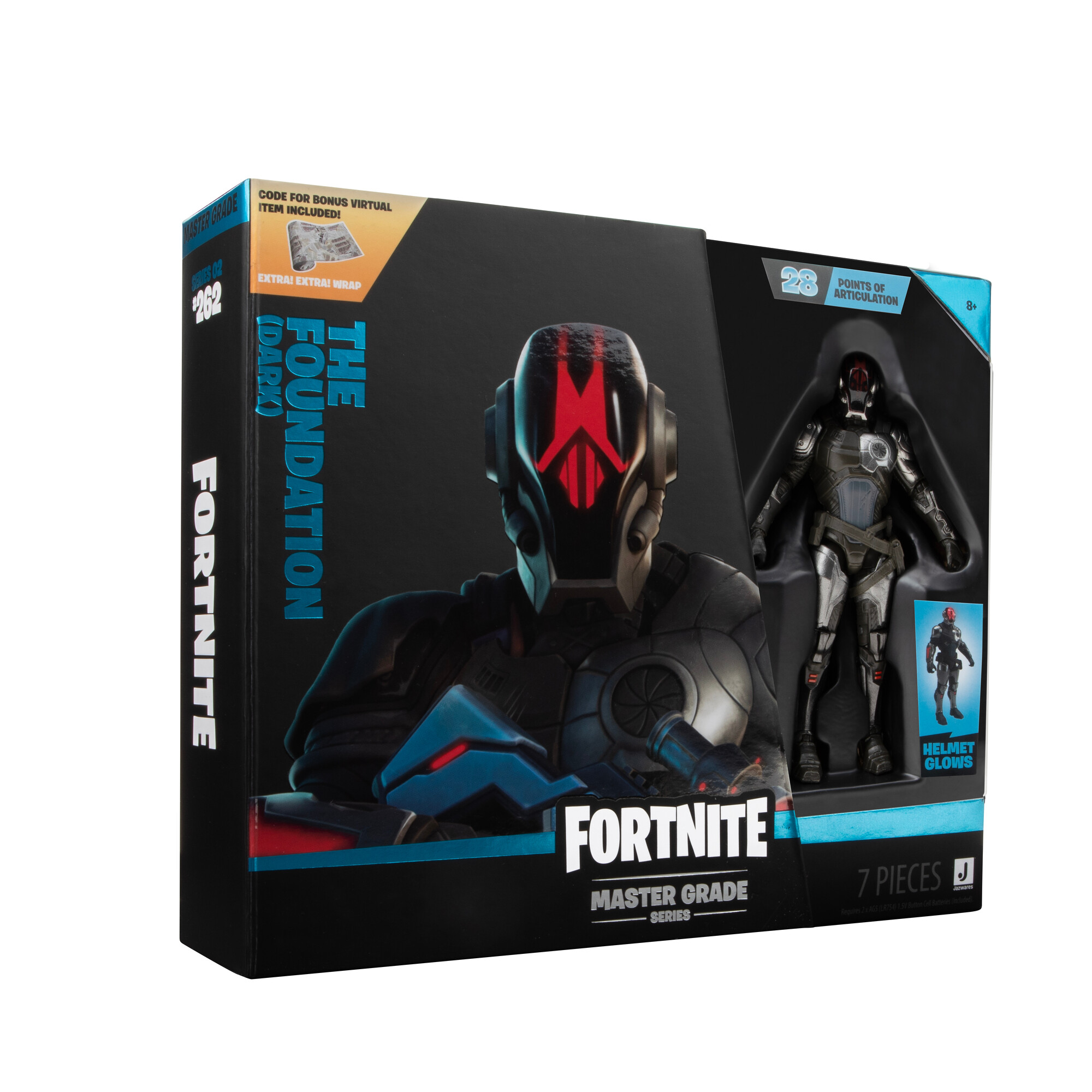 Коллекционная фигурка Fortnite Master Series Figure The Foundation (Dark), 10см