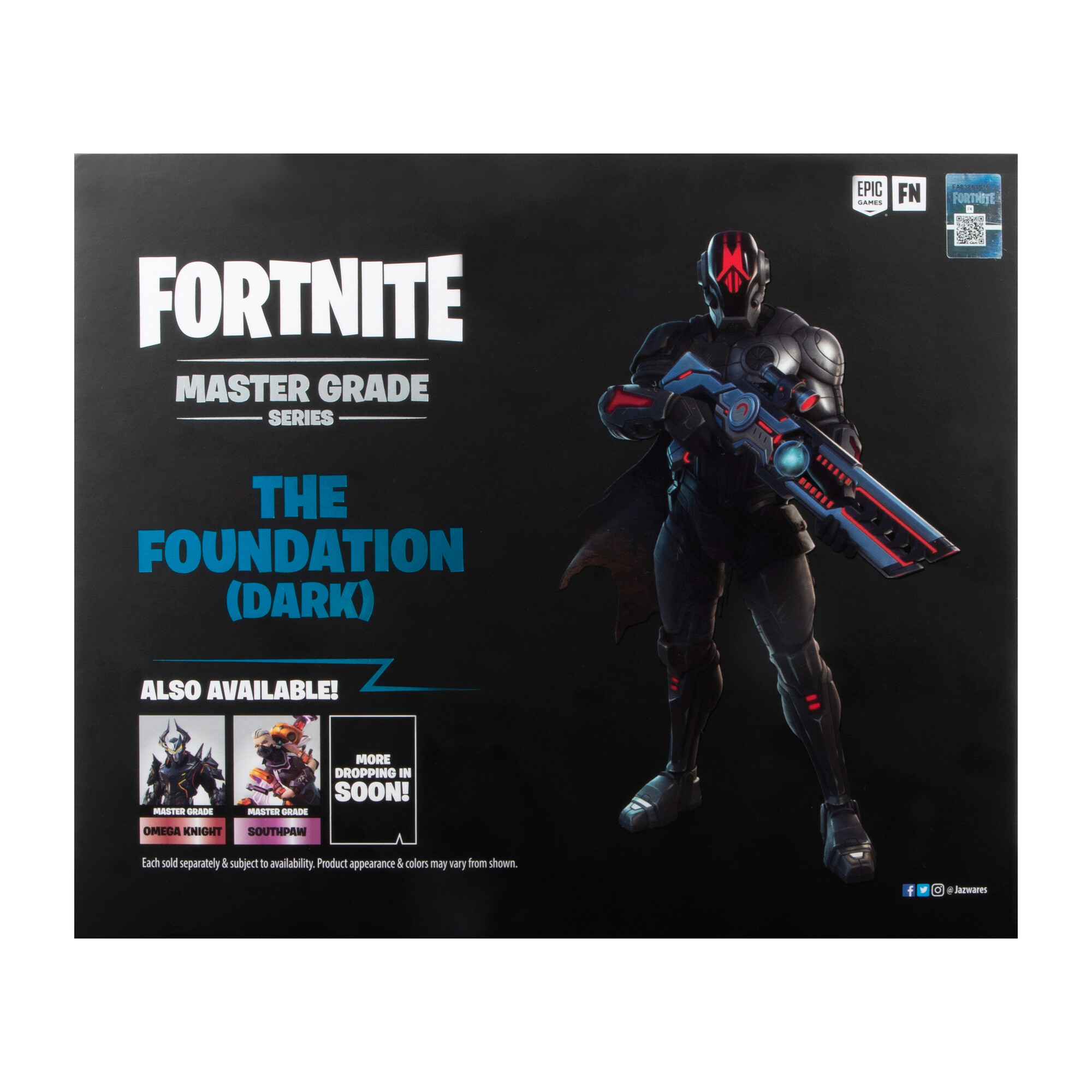 Коллекционная фигурка Fortnite Master Series Figure The Foundation (Dark), 10см