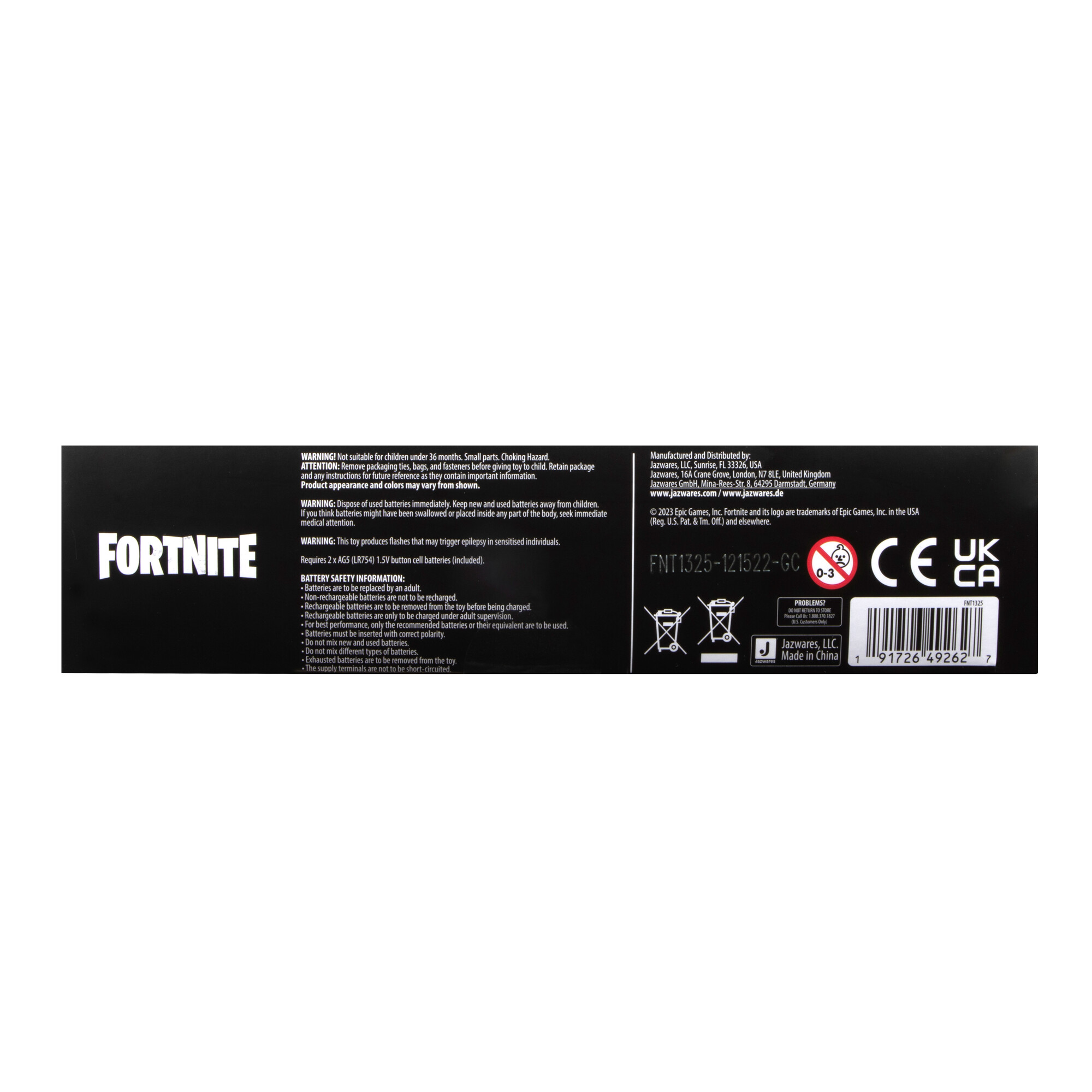 Коллекционная фигурка Fortnite Master Series Figure The Foundation (Dark), 10см