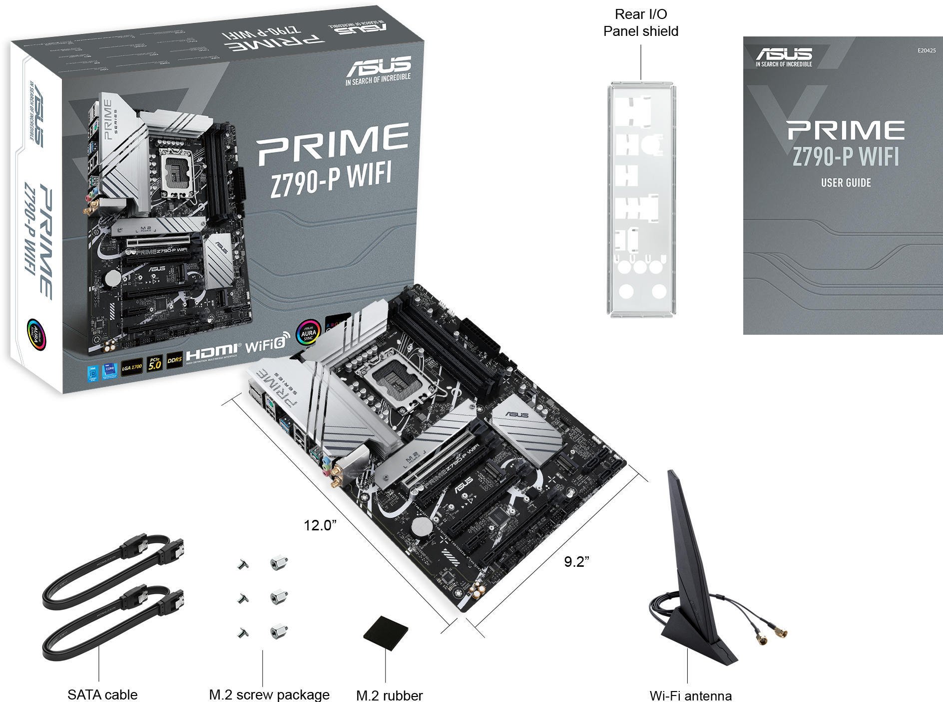 Материнская плата ASUS PRIME Z790 WIFI s1700 (90MB1CJ0-M1EAY0)