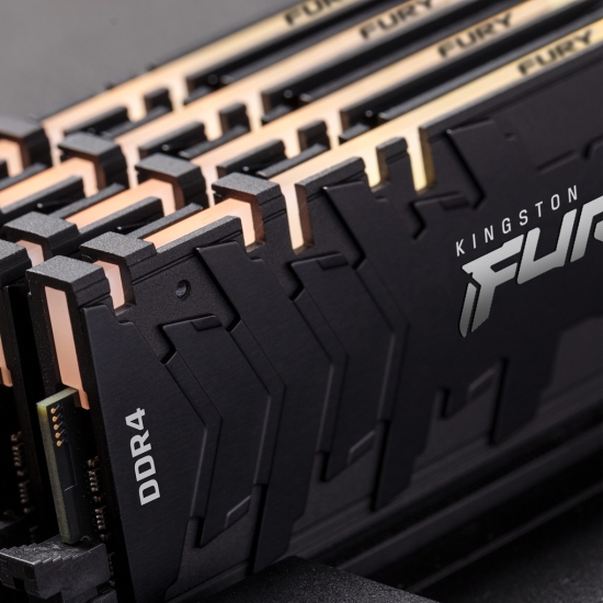 Пам`ять для ПК Kingston DDR4 16GB 2666 FURY Renegade Black (KF432C16RB12/16)