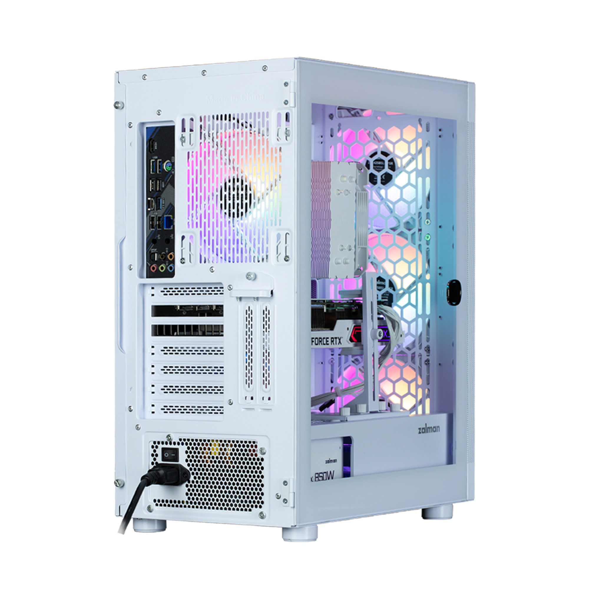 Корпус Zalman I4 TG (I4TGWHITE)