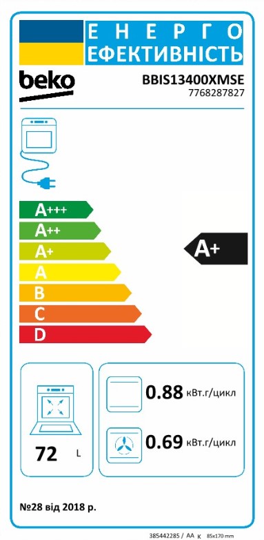 Духова шафа Beko BBIS13400XMSE