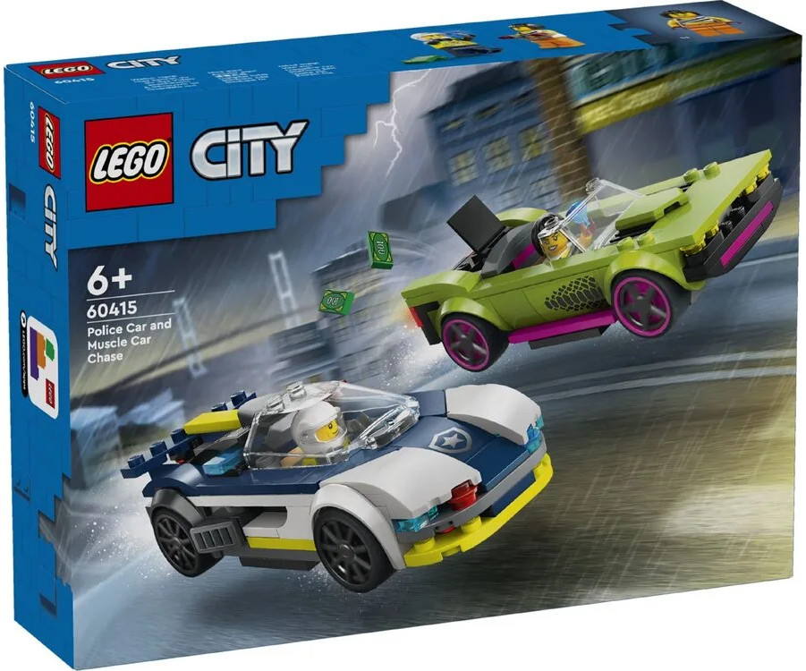 LEGO City Переслідування маскара на поліцейському автомобілі 60415