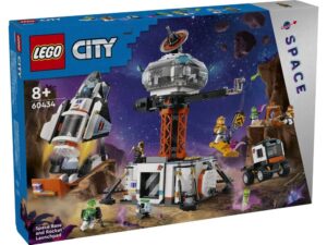 LEGO City Космічна база та стартовий майданчик для ракети 60434