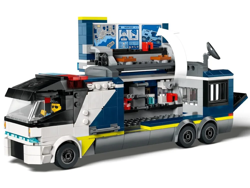 LEGO City Передвижная полицейская криминалистическая лаборатория 60418